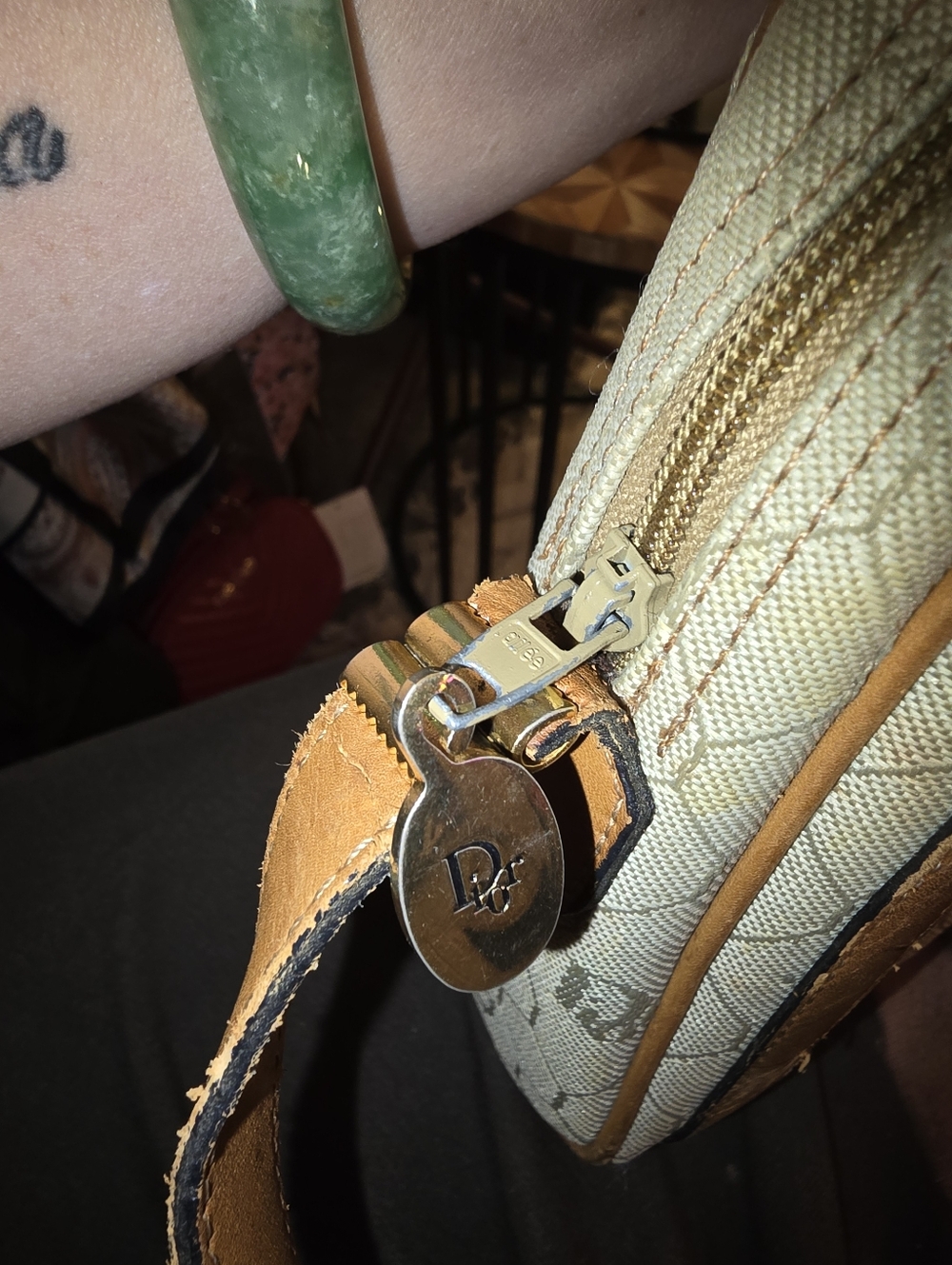 Vintage Christian Dior Honeycomb Bag - Picture 5 of 15